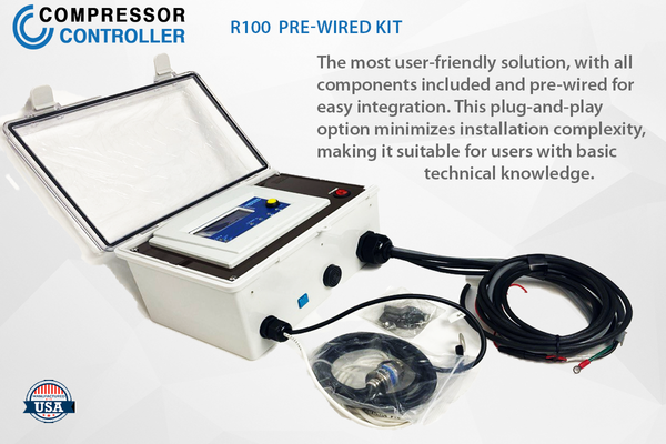 Compressor Pre-Wired Bolt-On Kit — R100 fit