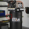 vertical air compressor unloader valve location
